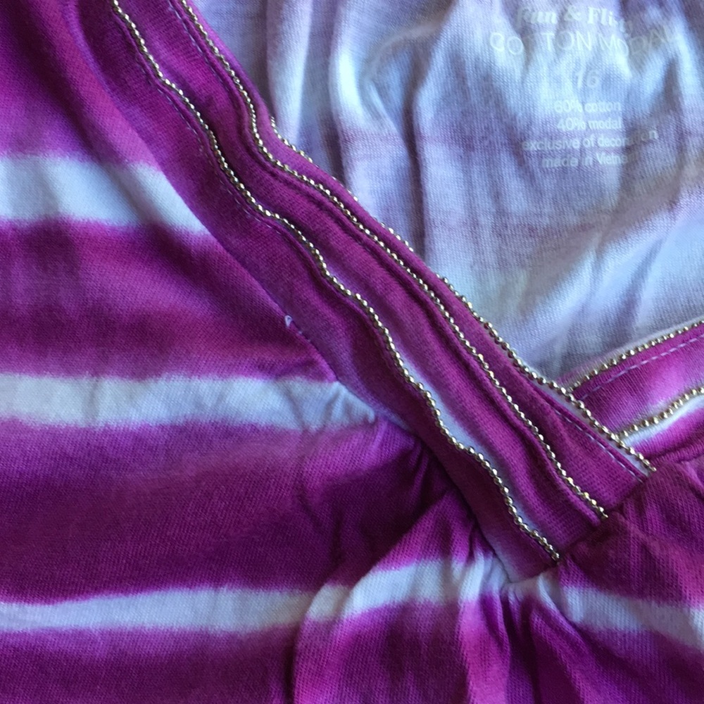 Cotton Striped Tee - Picture 4 of 6